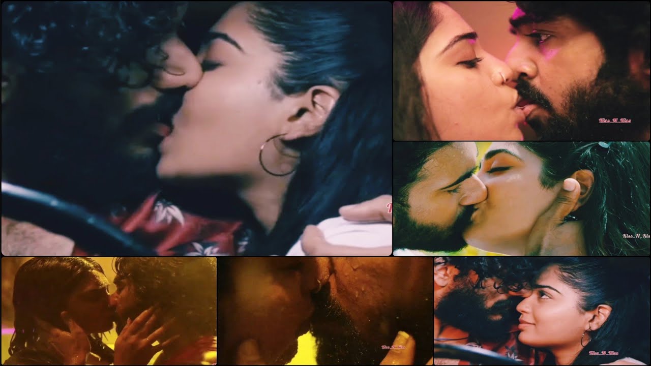 Gouri Kishan Kiss scenes | Actress tongue kiss | Telugu Actress hot kiss compilation | Liplock