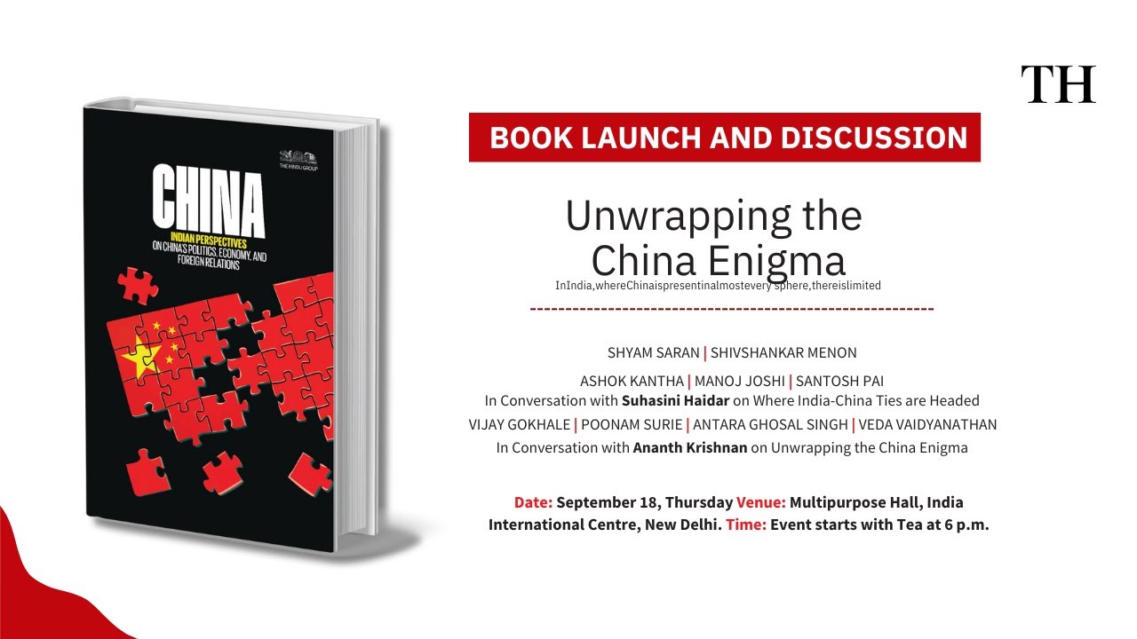 The Hindu's Book Launch: Unwrapping the China Enigma