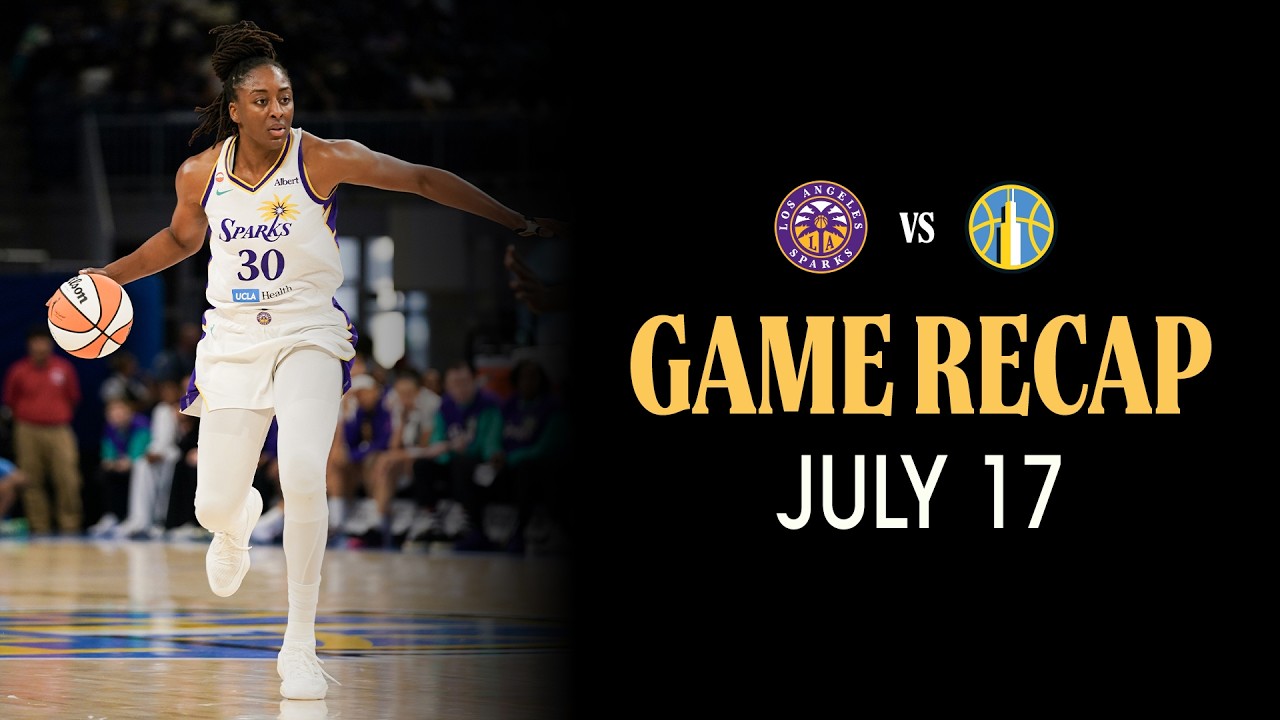 LA Sparks Basketball Highlights vs Chicago Sky 7.17.26
