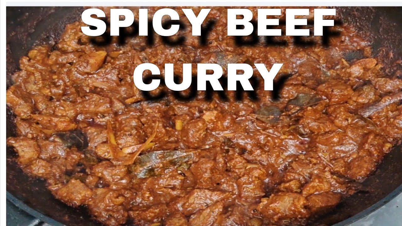 Spicy Beef Curry 