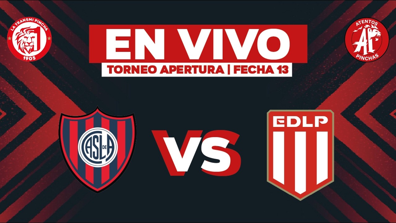 SAN LORENZO vs. 🦁ESTUDIANTES- EN VIVO 🔴 FECHA 13- APERTURA 2026