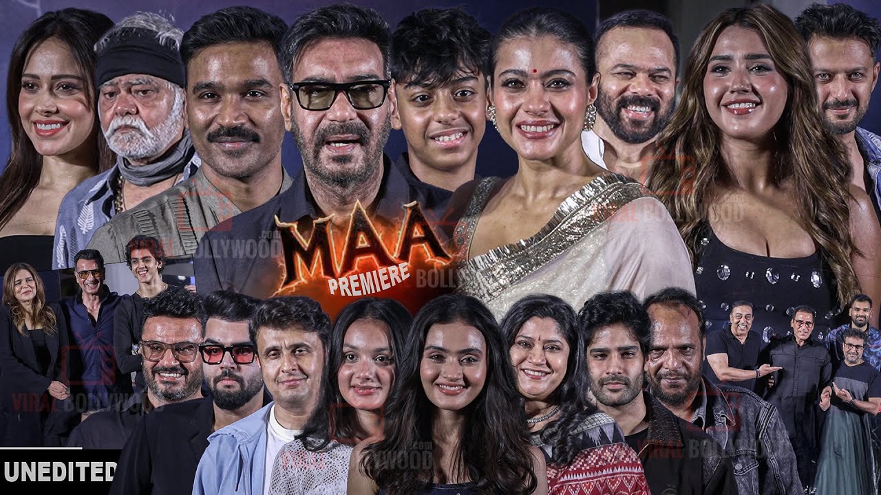 UNCUT - MAA Movie | Special Screening | Kajol, Ajay Devgn, Dhanush, Yug, Rohit Shetty and many more