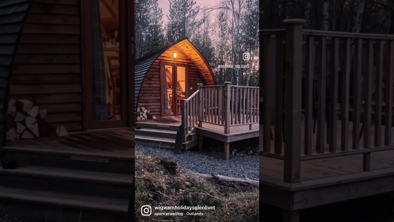 Wigwam Holidays Glenlivet shares its name with one of Scotland's finest whiskies 🥃 