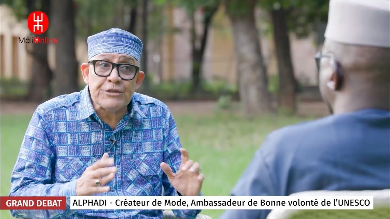 GRAND DÉBAT AVEC LE CRÉATEUR DE MODE ALPHADI