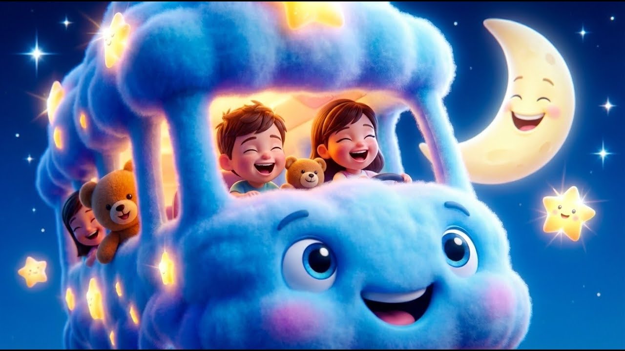 Dream Bus Adventure 🚌 | Soft Lullaby to Help Kids Sleep Peacefully