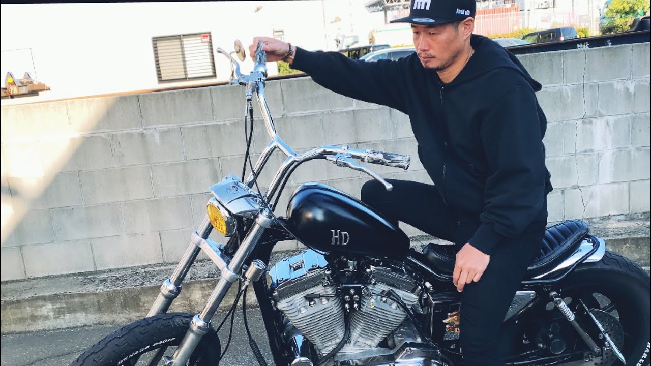 ボヘミアン岡田さんフルカスタムハーレー紹介