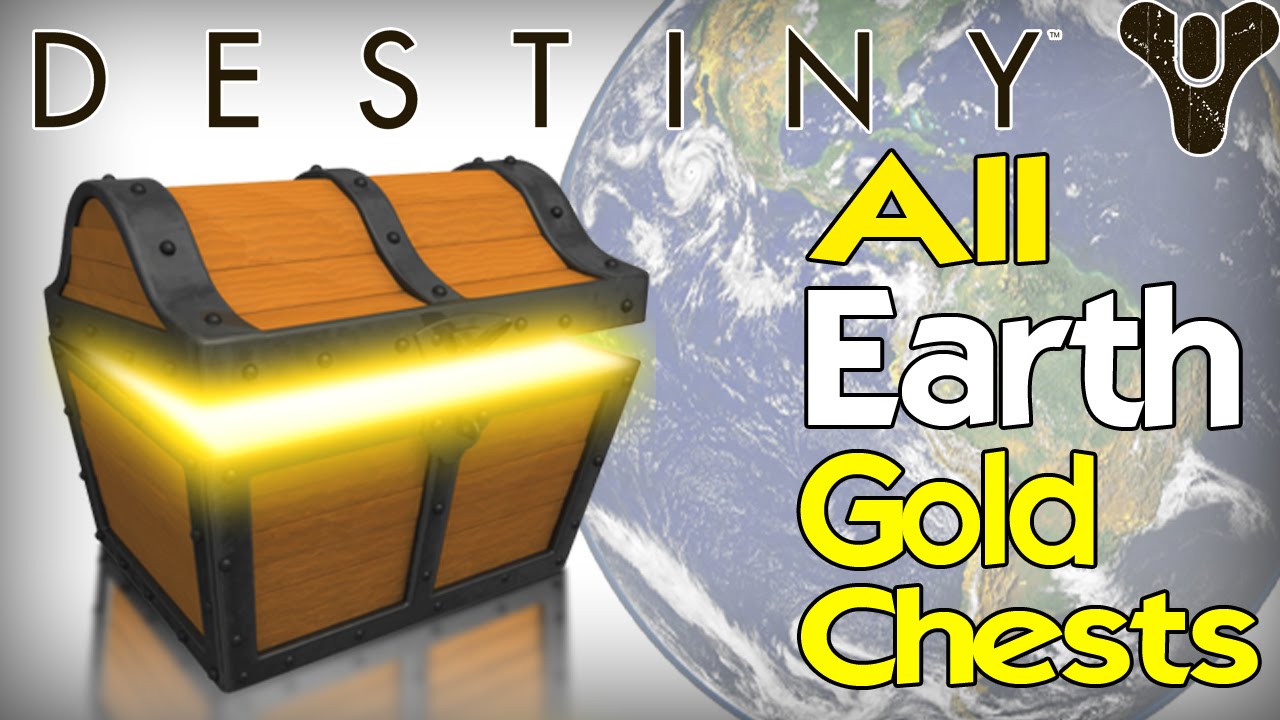 Destiny: все 5 местоположений золотых сундуков на Земле (открывает новый транспорт!)
