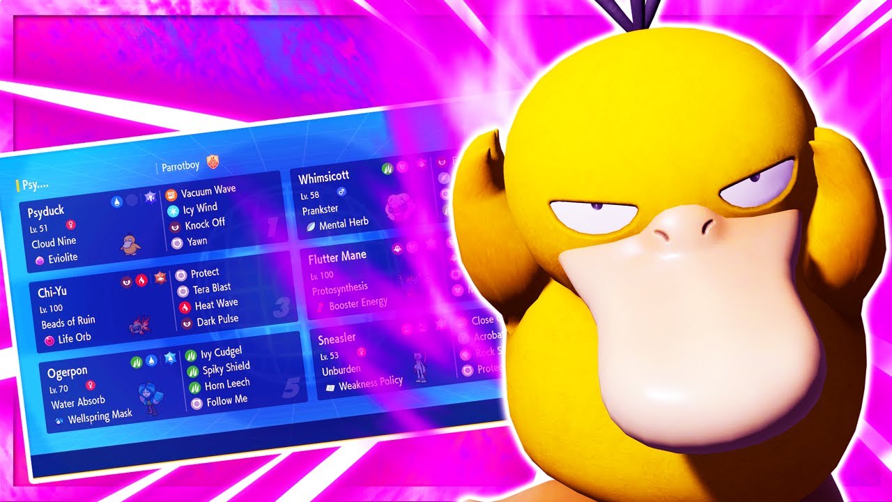 YOU KNOW A REGULATION IS OVER WHEN I'M USING PSYDUCK in VGC 2024 Regulation F