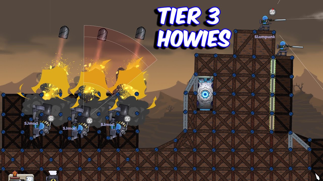 Howitzer Shells raining from the Heaven in #forts