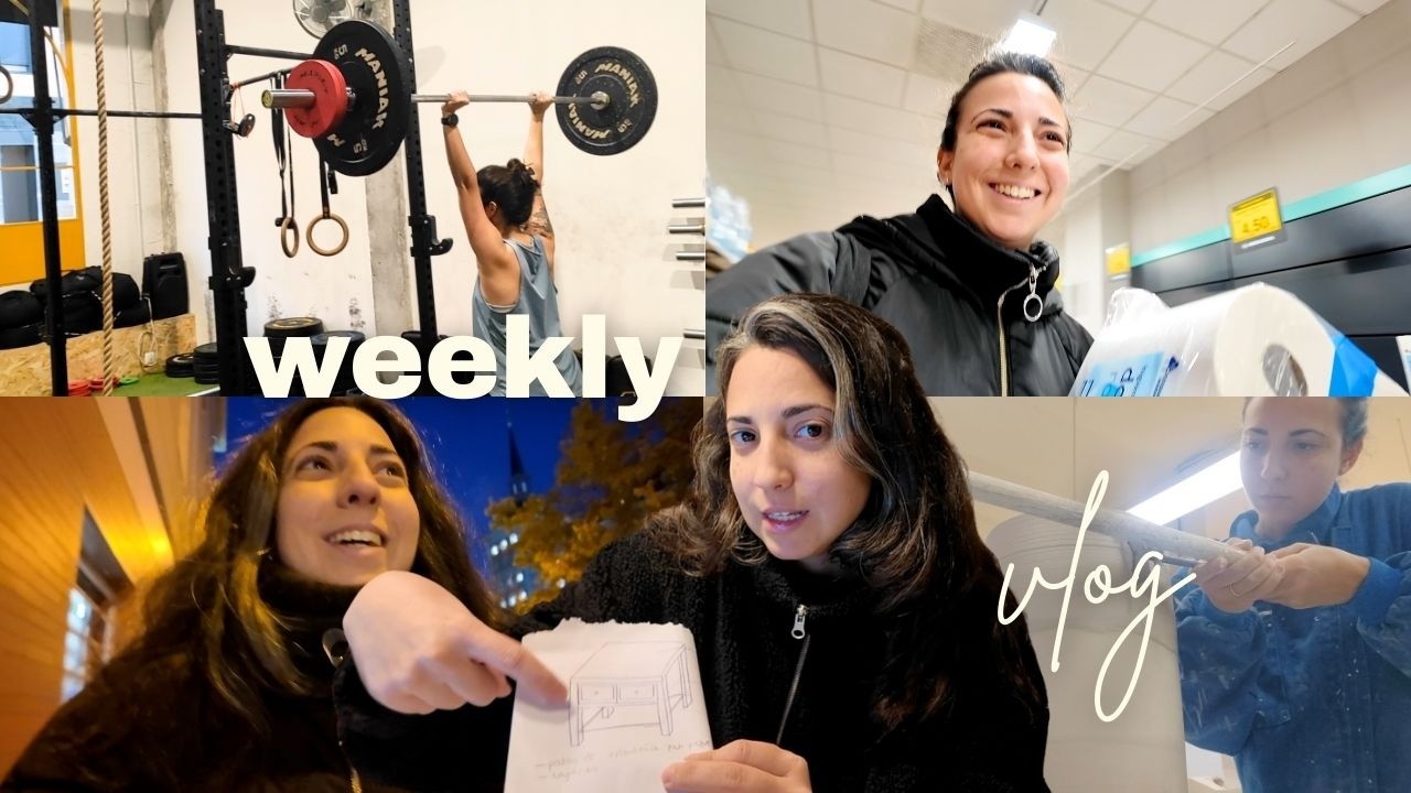 tratando de combatir el frío 🥶 crossfit, comidas y amigos | weekly vlog