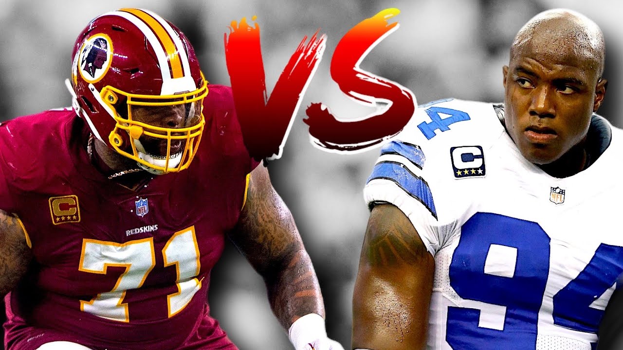 Trent Williams vs DeMarcus Ware (2011 wk 3) | OL vs DL Matchup