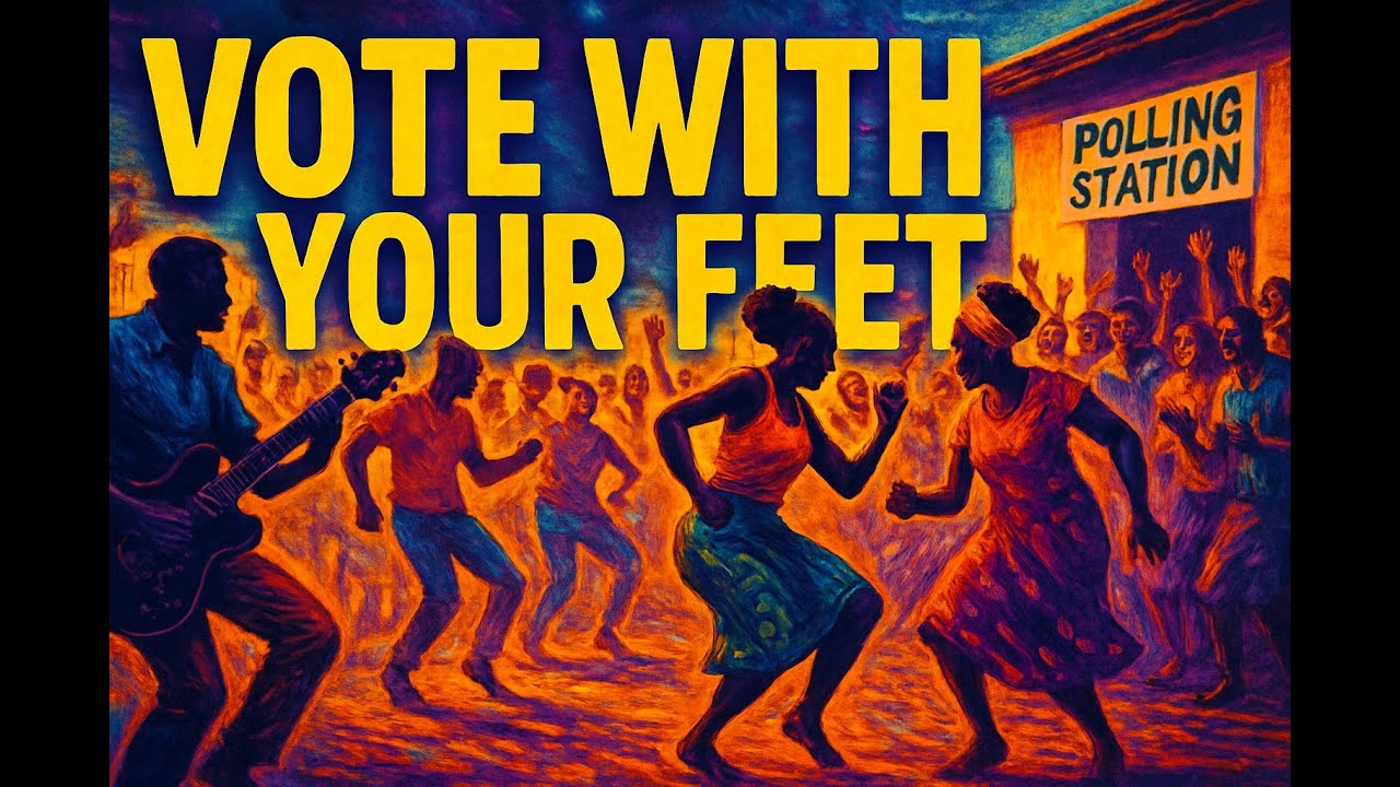 EPIC Village Election Turns Into INSANE Dance Battle at Polling Station (Inspired by Les T&ecirc;tes Br...