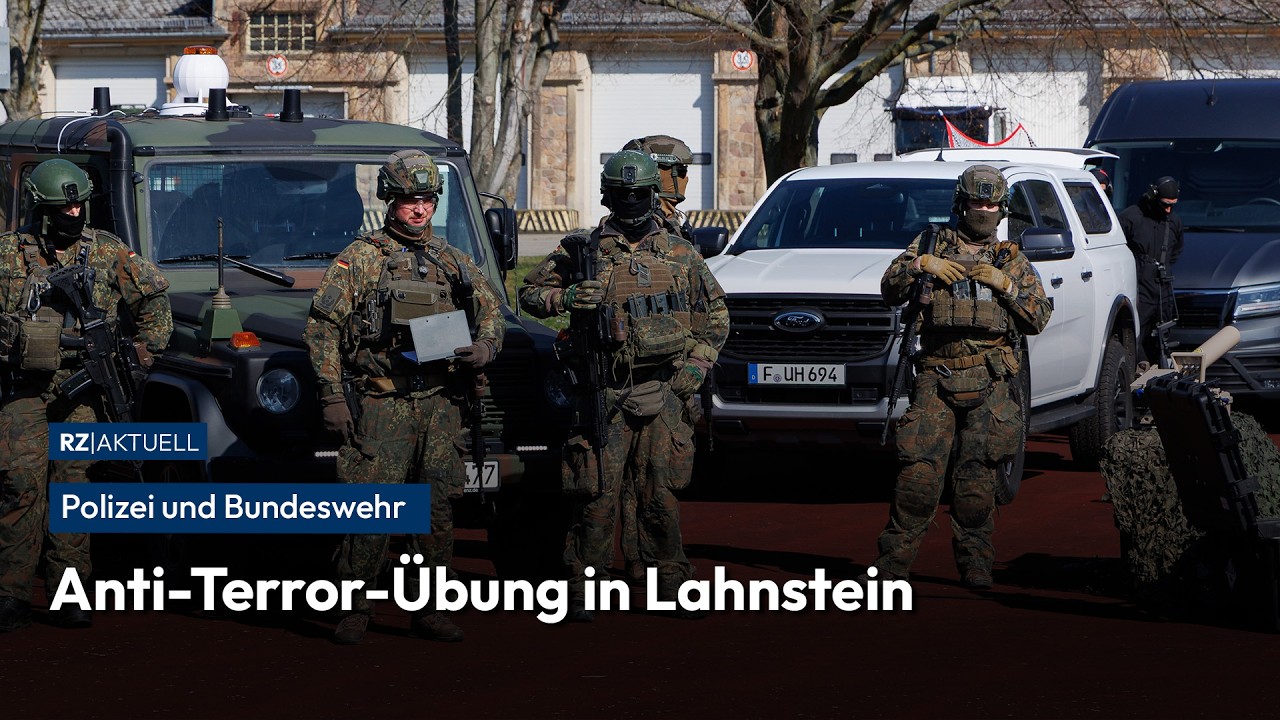 Anti-Terror-Übung in Lahnstein