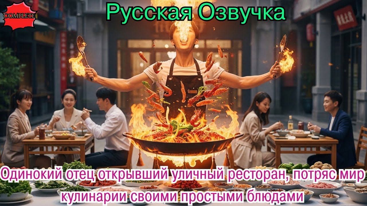 Одинокий отец открывший уличный ресторан, потряс мир кулинарии своими простыми блюдами 