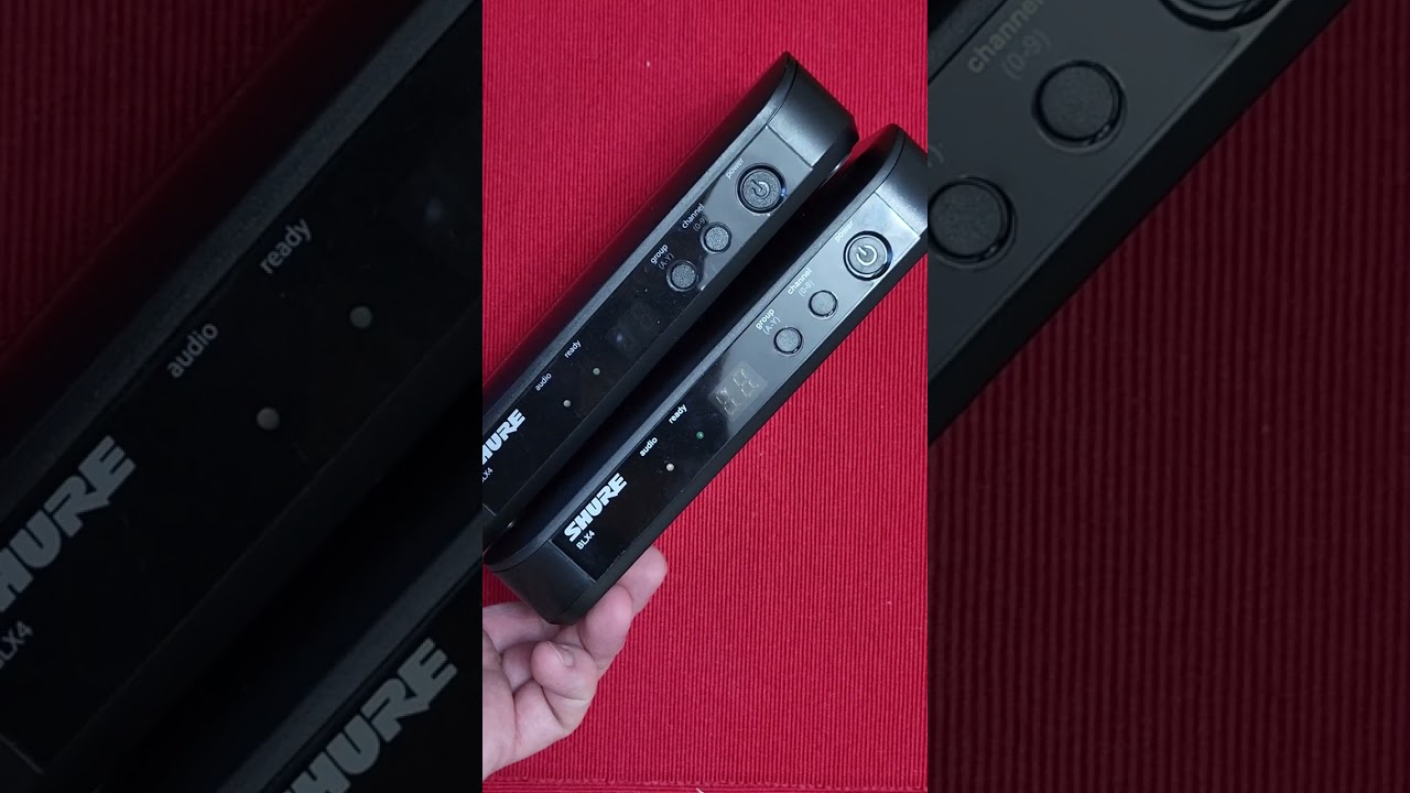 Fake Shure SM58 BLX24 Orig vs Replica