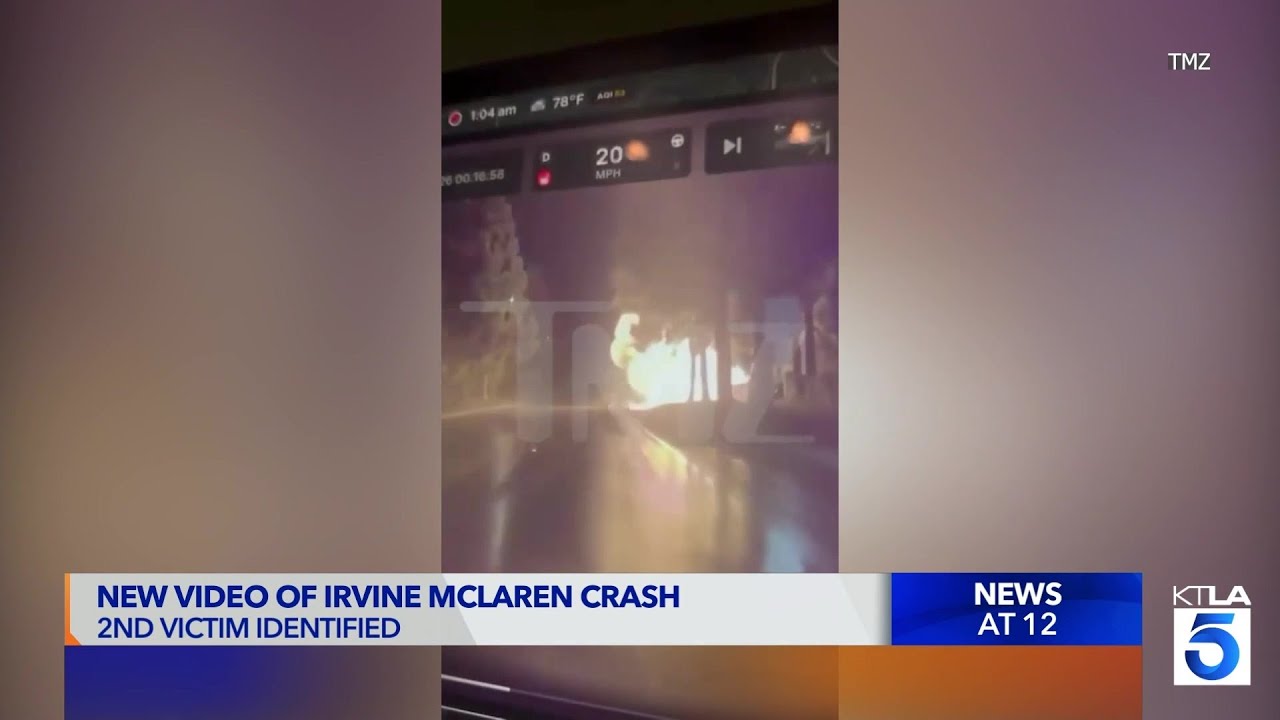 Video shows crash that killed California car influencer, Florida woman