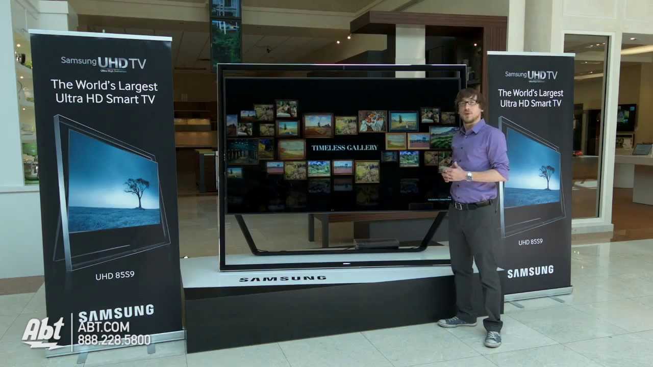 Samsung 85-inch UN85S9AFXZA Ultra HD 3D 4K LED HDTV -...