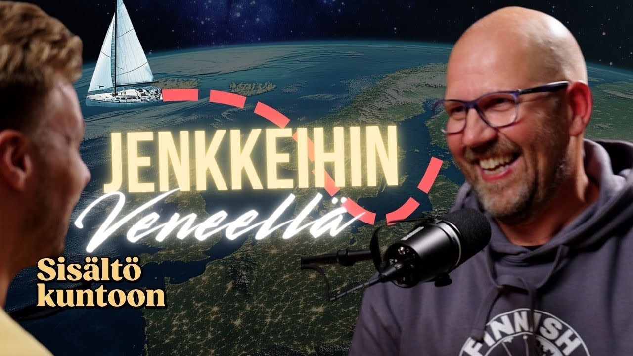 #17 Purjeveneellä Helsingistä Amerikkaan | Kari Ruffe Nurmi | Sisältö Kuntoon