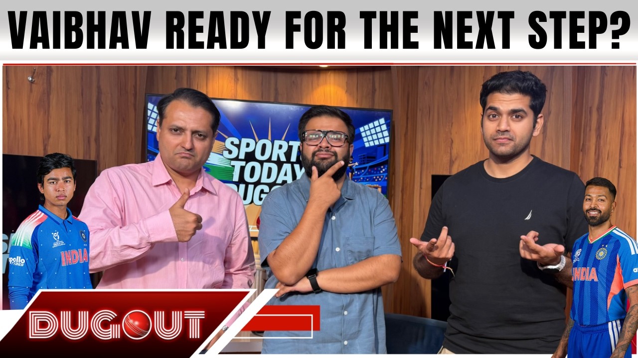 LIVE DUGOUT: Is Vaibhav Soorayavanshi now a contender for Indian ODI team? |Sports Today