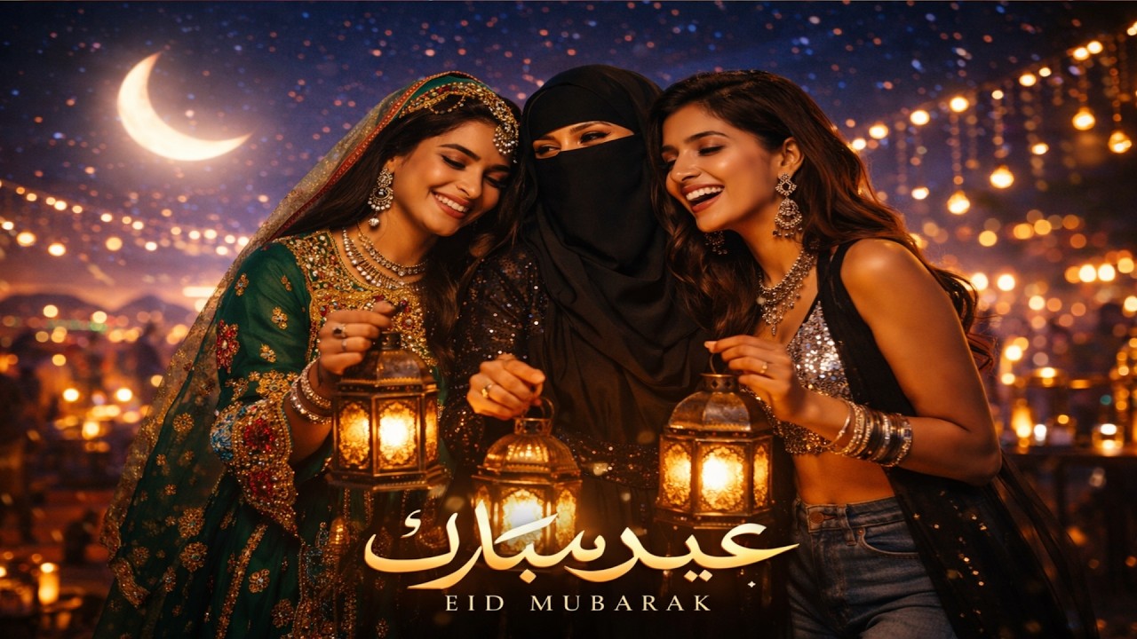 Eid Agai &ndash; Dari x Hindi x Arabic Festive Song 2026 &ndash; Habibi Eid Mubarak (Dari Hindi Arabic Song)