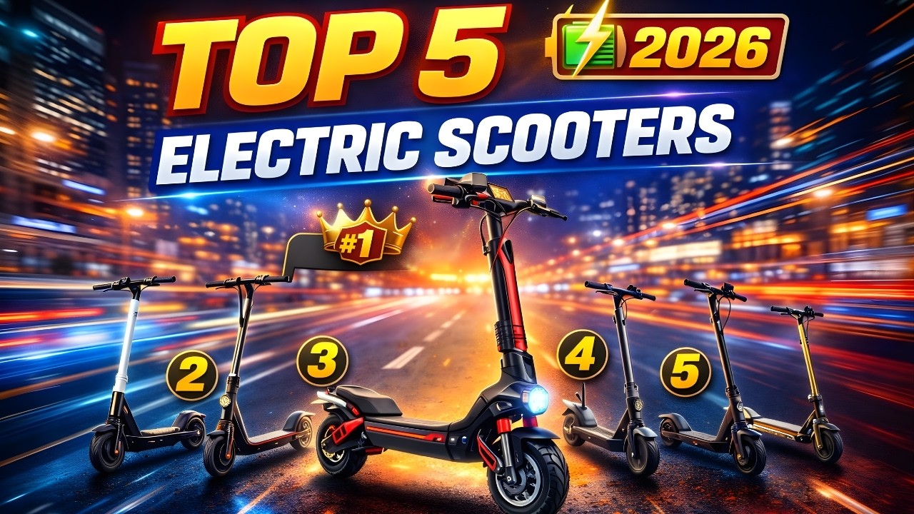 Best Electric Scooter 2026 | Top 5 Foldable & Off-Road E-Scooters