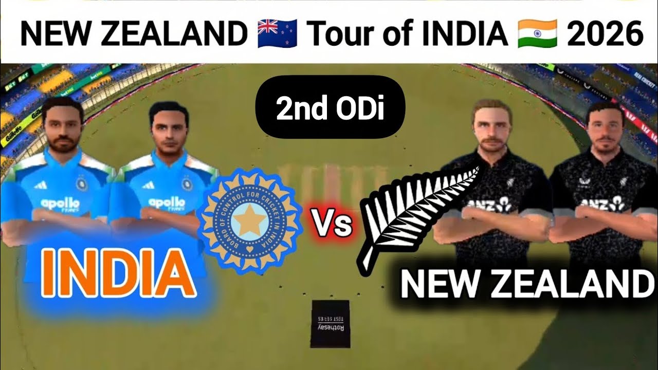 India vs New Zealand 2nd ODi | Highlights | Ind 🇮🇳 vs 🇳🇿 nz 2026 |