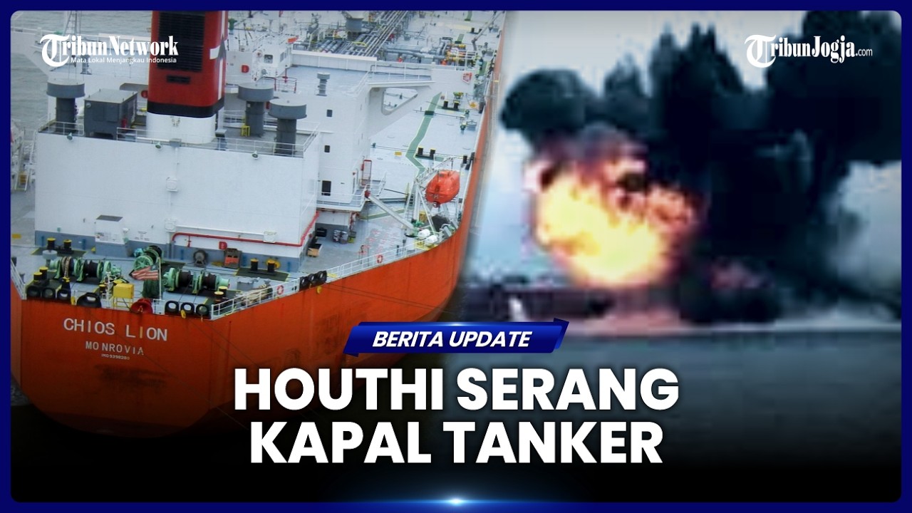KAPAL TANKER CHIOS LION DIHANTAM DRONE LAUT MILIK HOUTHI