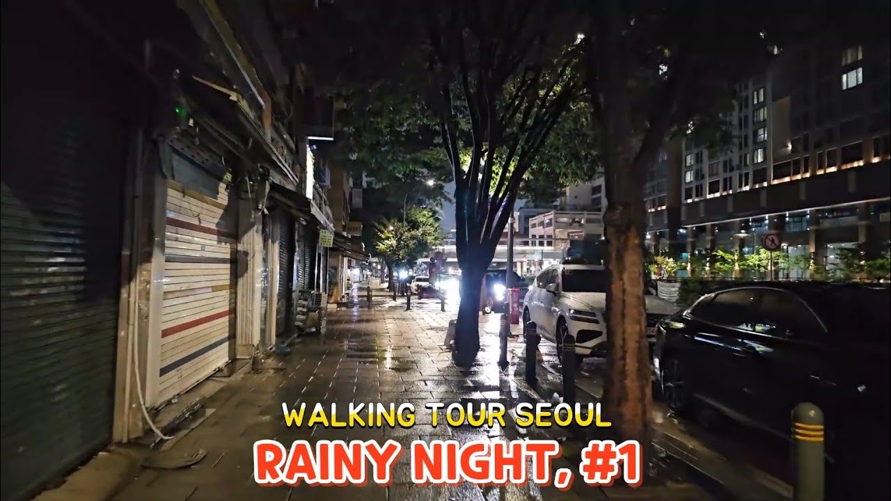 Walking at a Rainy Night, Vol.1, Seoul, South Korea