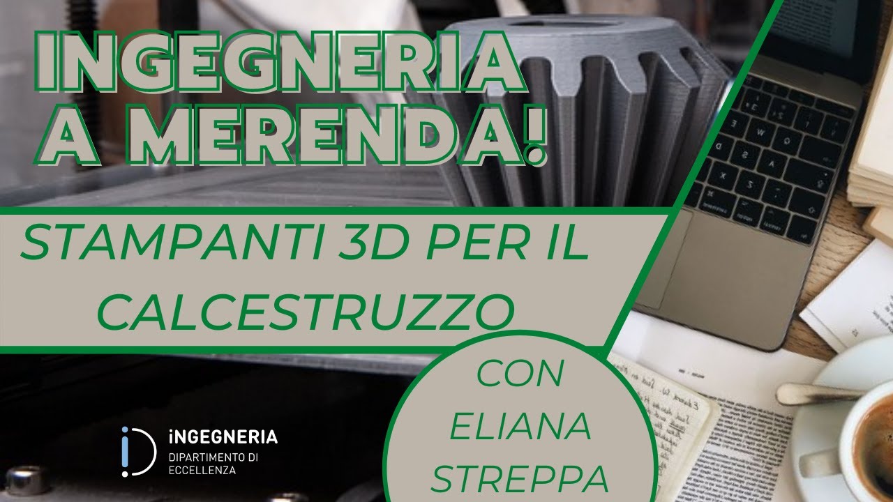 Ingegneria a merenda: parliamo di stampanti 3d per il calcestruzzo con @To the Science & Beyond!