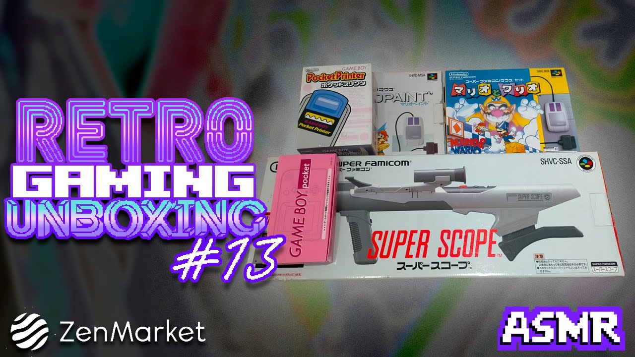 🕹️📦 #13 Retrogaming Unboxing [ASMR]