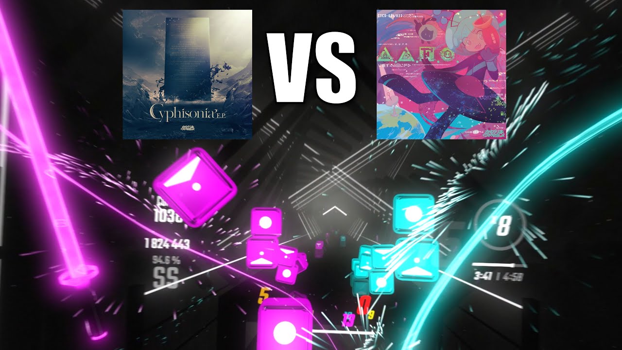 GHOST VS. GHOUL IN BEAT SABER (CAMELLIA MASHUP)
