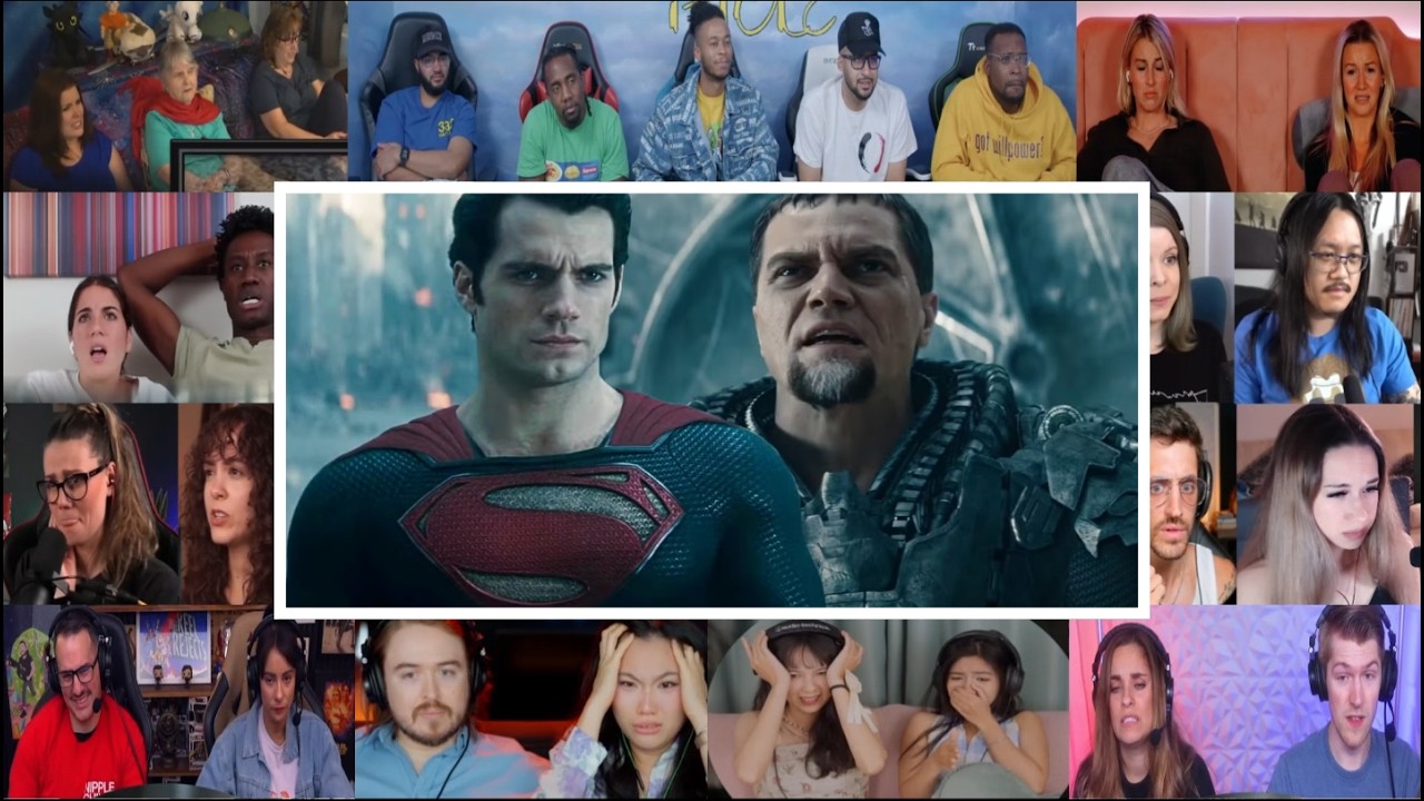 Superman Vs Zod Final Battle scene | Man of Steel (2013) | Reaction Mashup