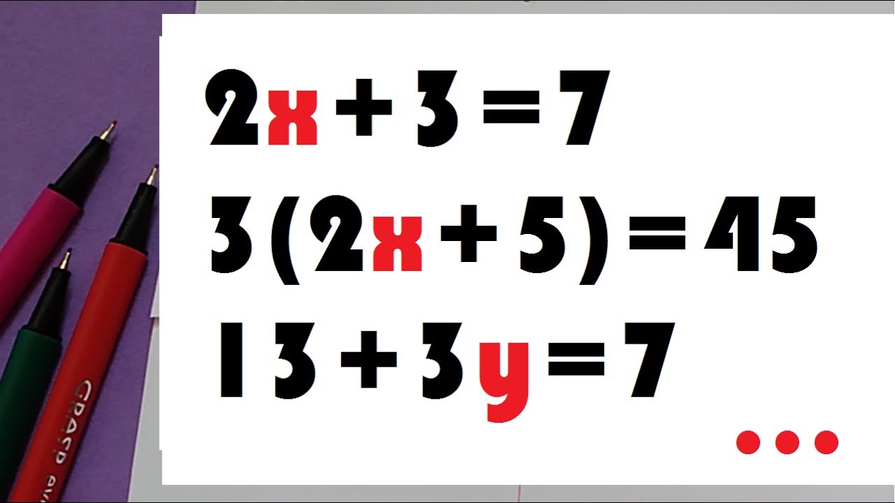 Gjej Vlerën e Panjohur në rrugën më të SHKURTER - Trik Matematikor