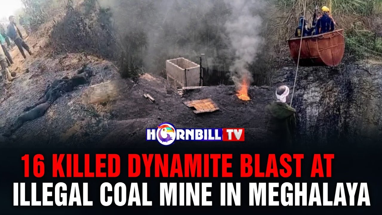 16 KILLED DYNAMITE BLAST AT ILLEGAL COAL MINE IN MEGHALAYA