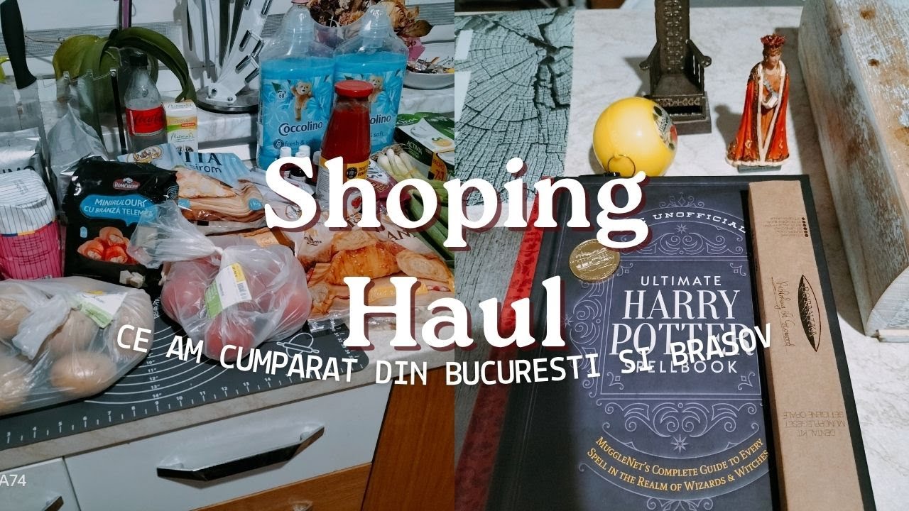 Haul brasovean si bucurestean. Ce am cumparat din Brasov si Bucuresti in ultima saptamana.