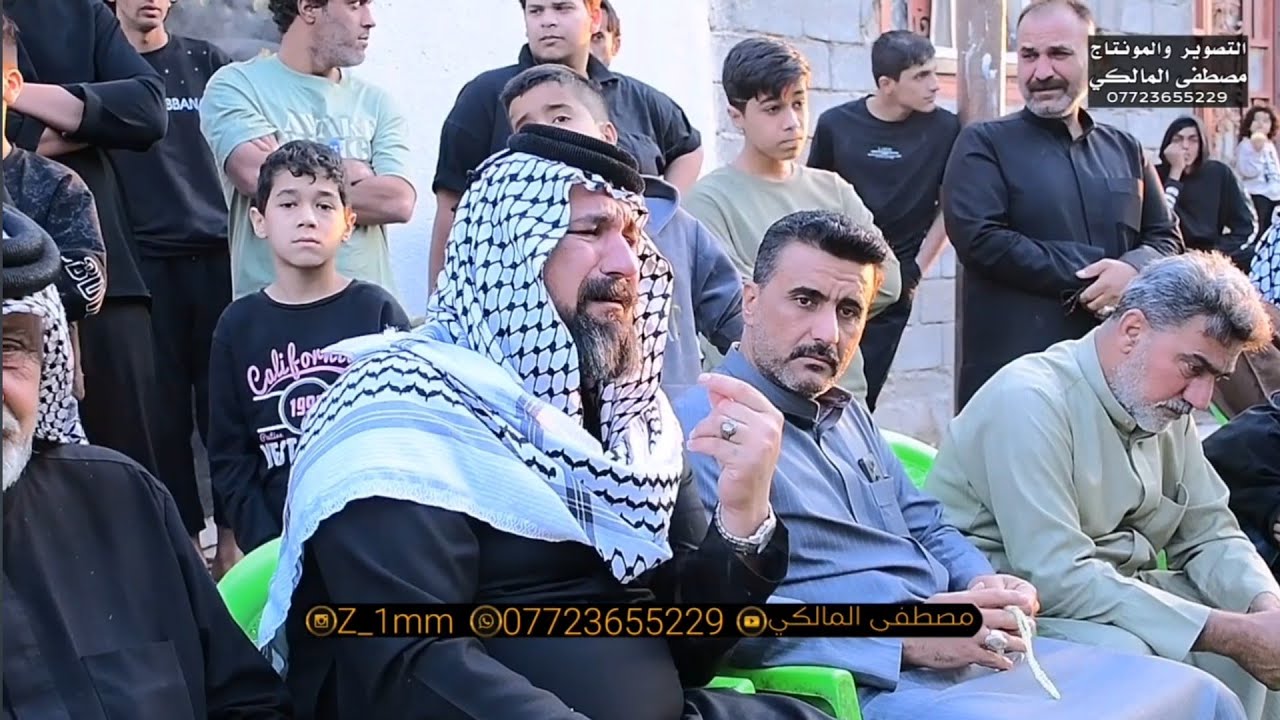 نعي بحق الام مله خالد الساري و حسن العبودي _سابعه المرحومه الحاجه ام رعد _نعي يهد الحيل 