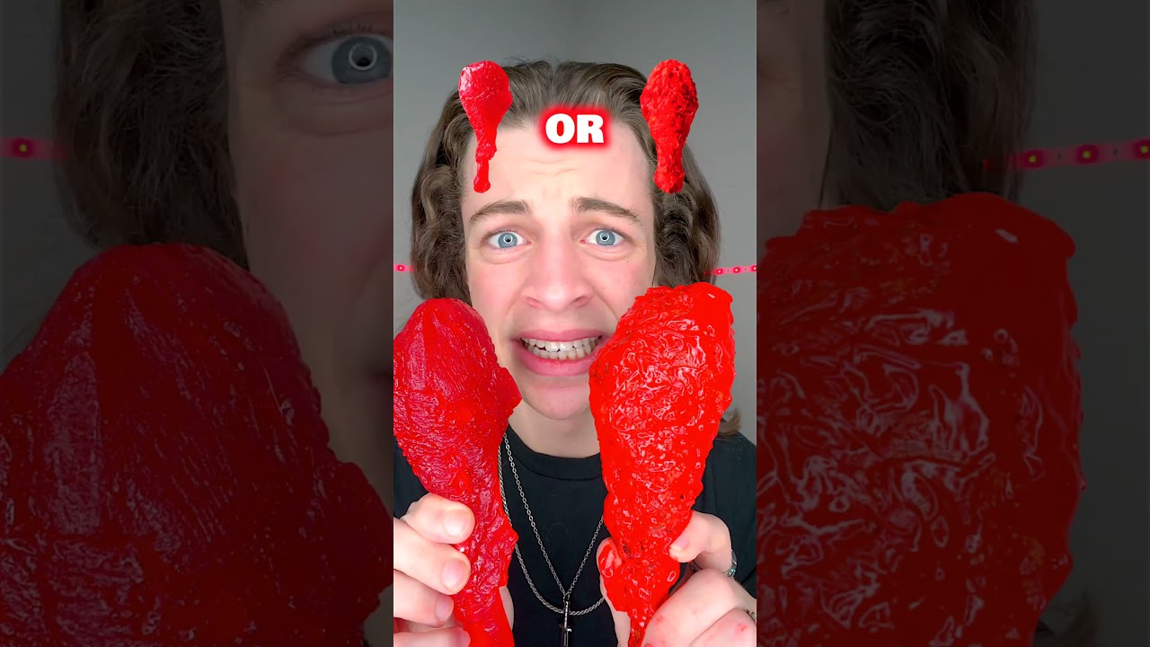 Gummy OR Real Challenge!? 🤤
