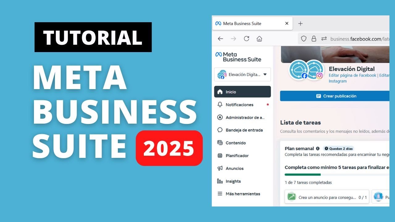 Cómo Usar Meta Business Suite 2025 - Tutorial desde cero
