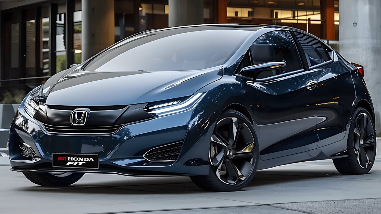 Презентация Honda Fit 2027: компактный автомобиль, отличающийся инновациями, цифровым стилем и то...
