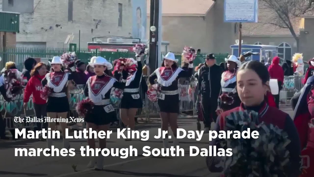 Martin Luther King Jr. Day parade marches through South Dallas