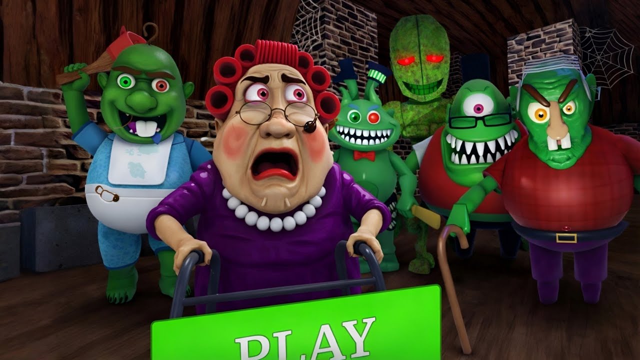 I Just Unlocked All Morphs in ESCAPE EVIL GRANDMA #roblox