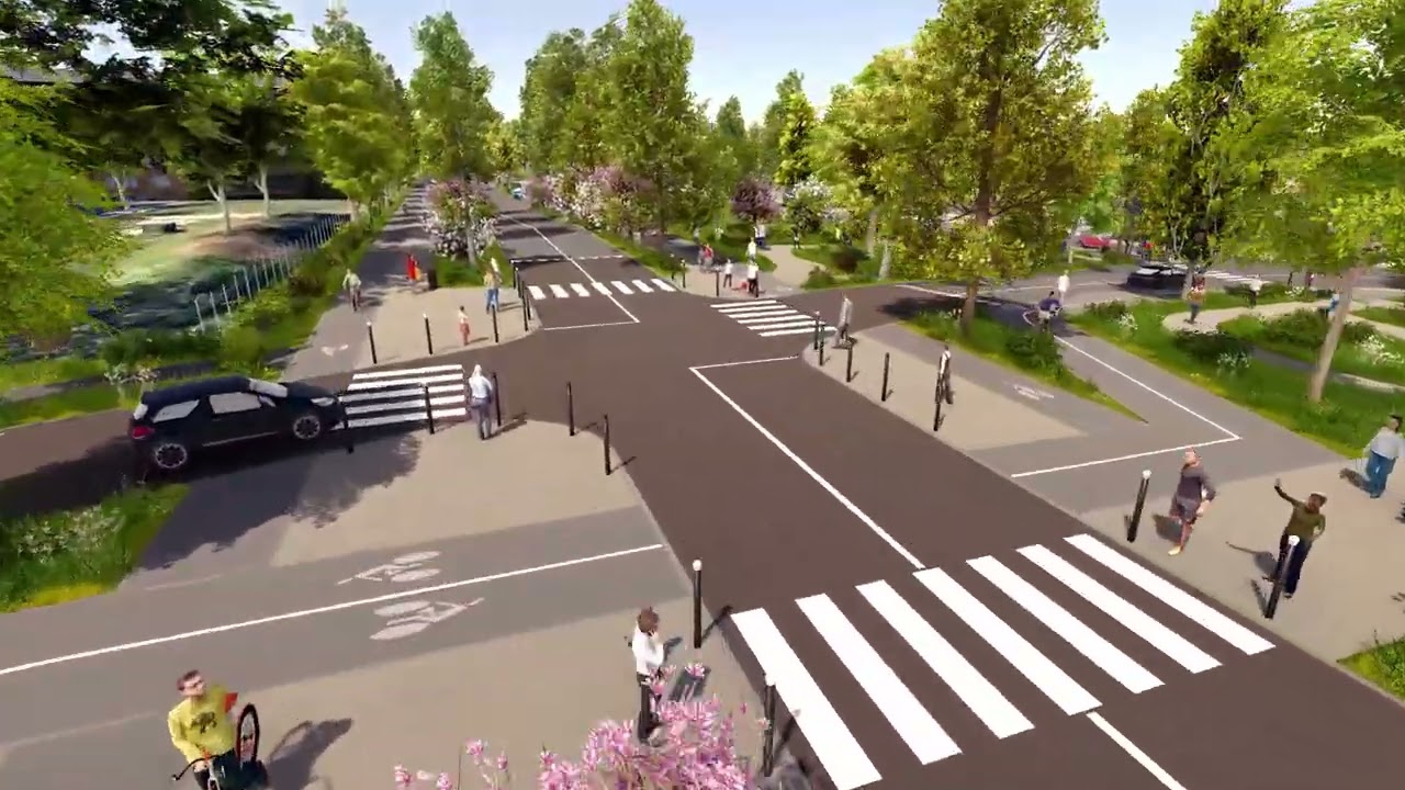 Vue du quartier du Banlay à Nevers (Octobre 2025)