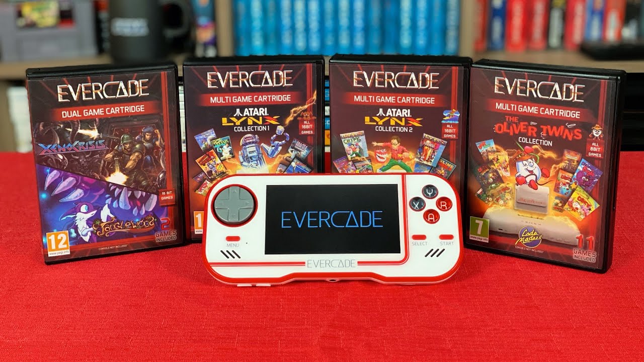 NEW EVERCADE cartridges - 38 Games: Indie, Atari Lynx, Dizzy & more!