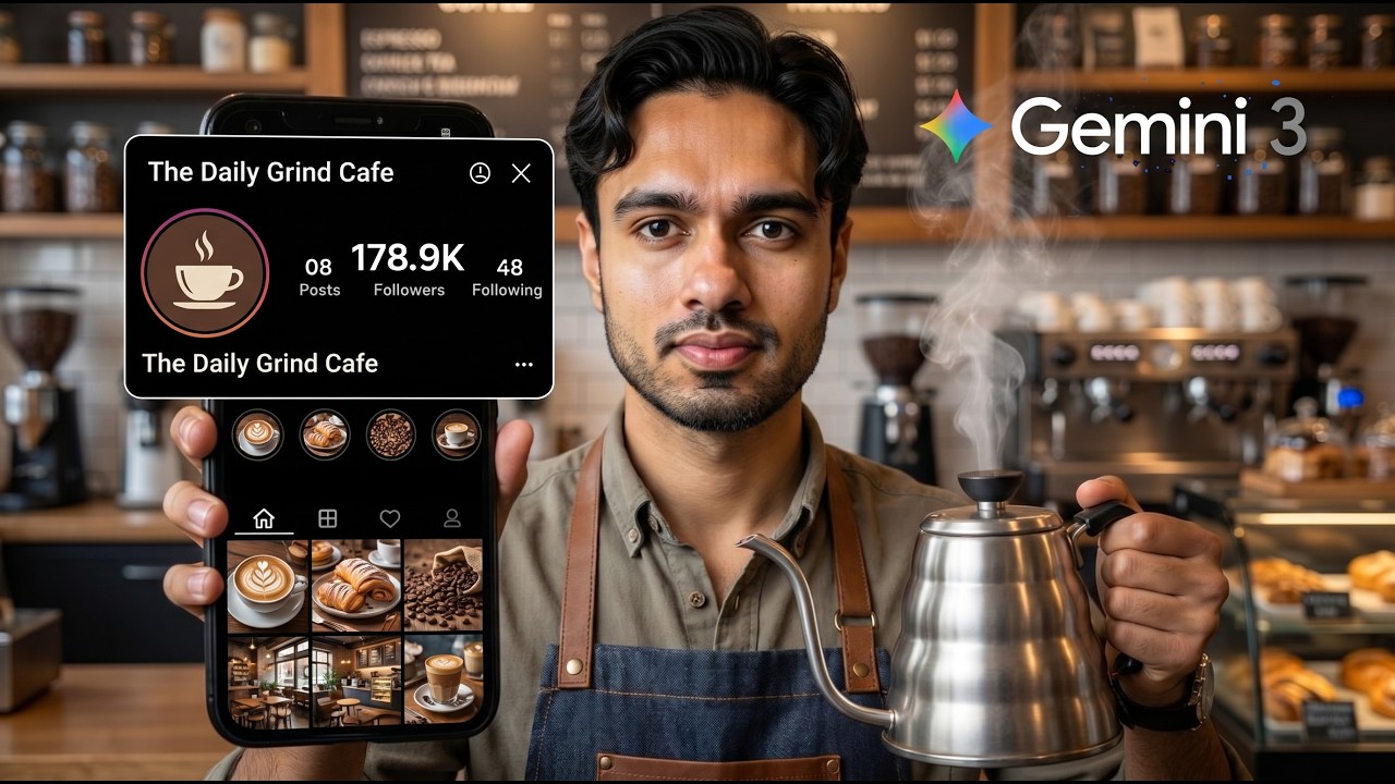 Я заработал $1000, продавая кофейням фото, созданные ИИ с помощью Gemini 3.5