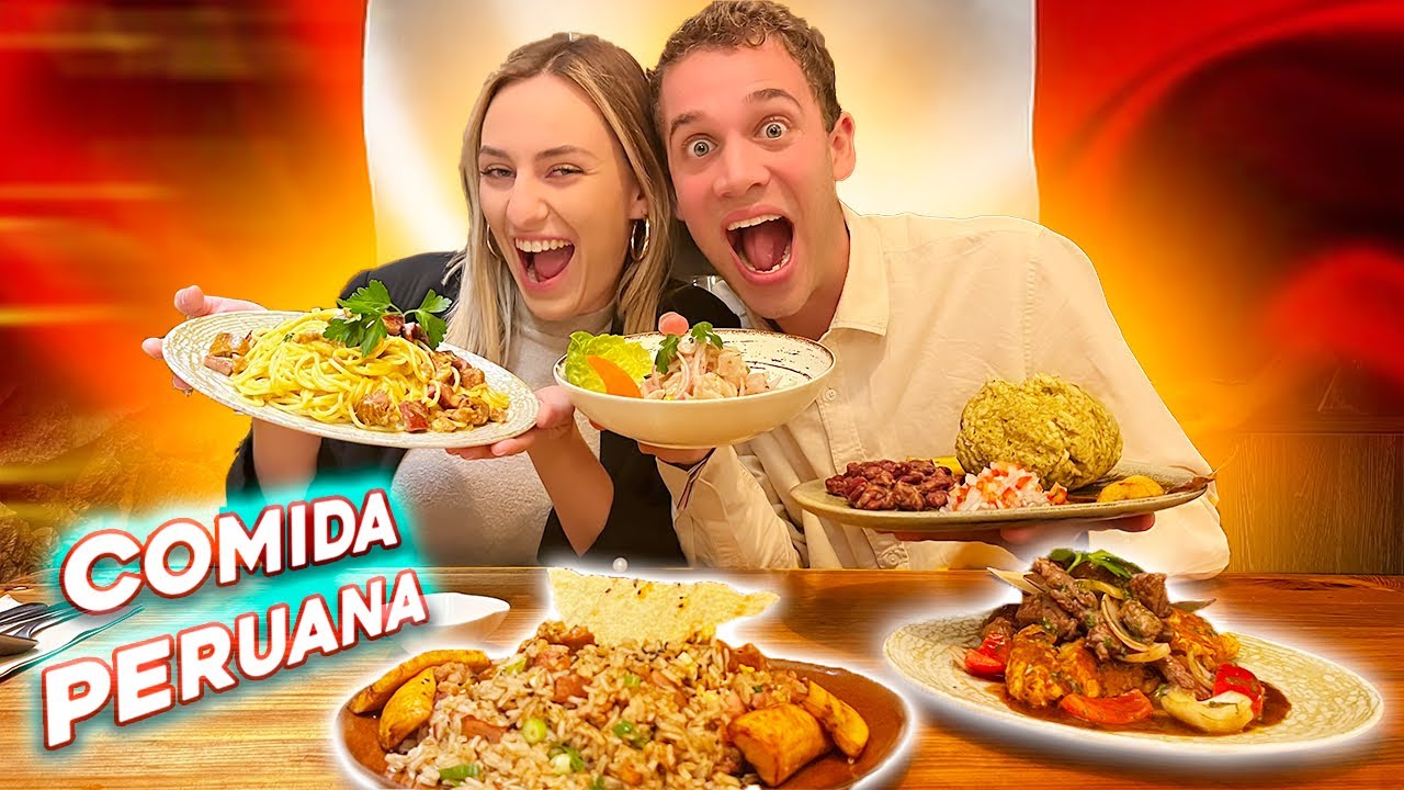 ¡ESPAÑOLA prueba la COMIDA de la SELVA del PERÚ!