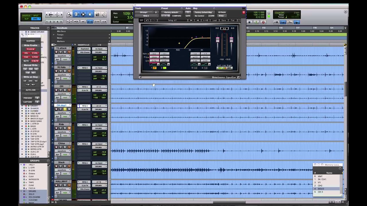 Get More Cymbal Clarity Out of Your Overhead Tracks