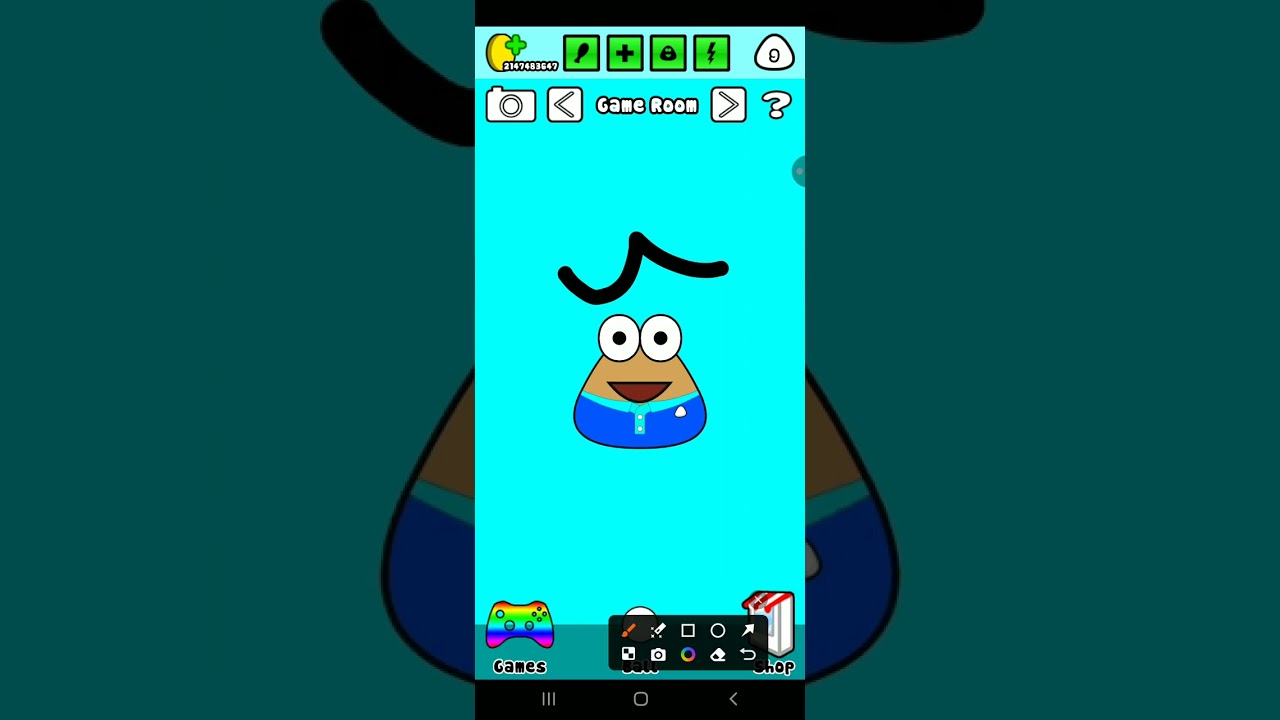 Pou fez birra no McDonald's
