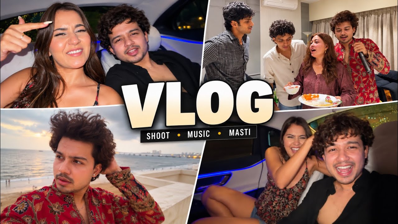 Shooting, Singing & Vibing All Day 😂 | VLOG