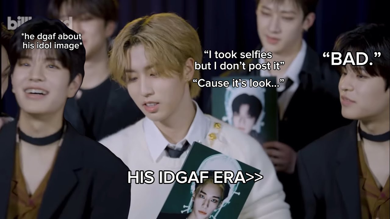 SEUNGMIN and his IDGAF ATTITUDE