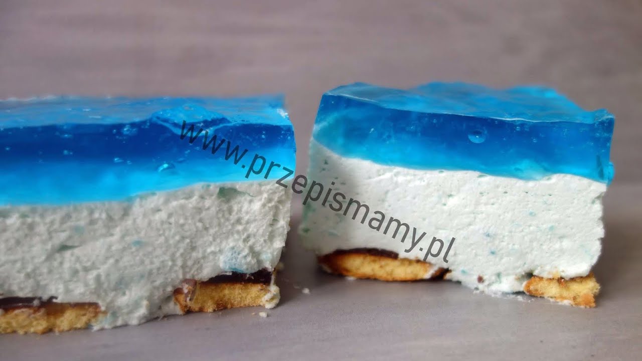 Ciasta bez pieczenia Smerfetka